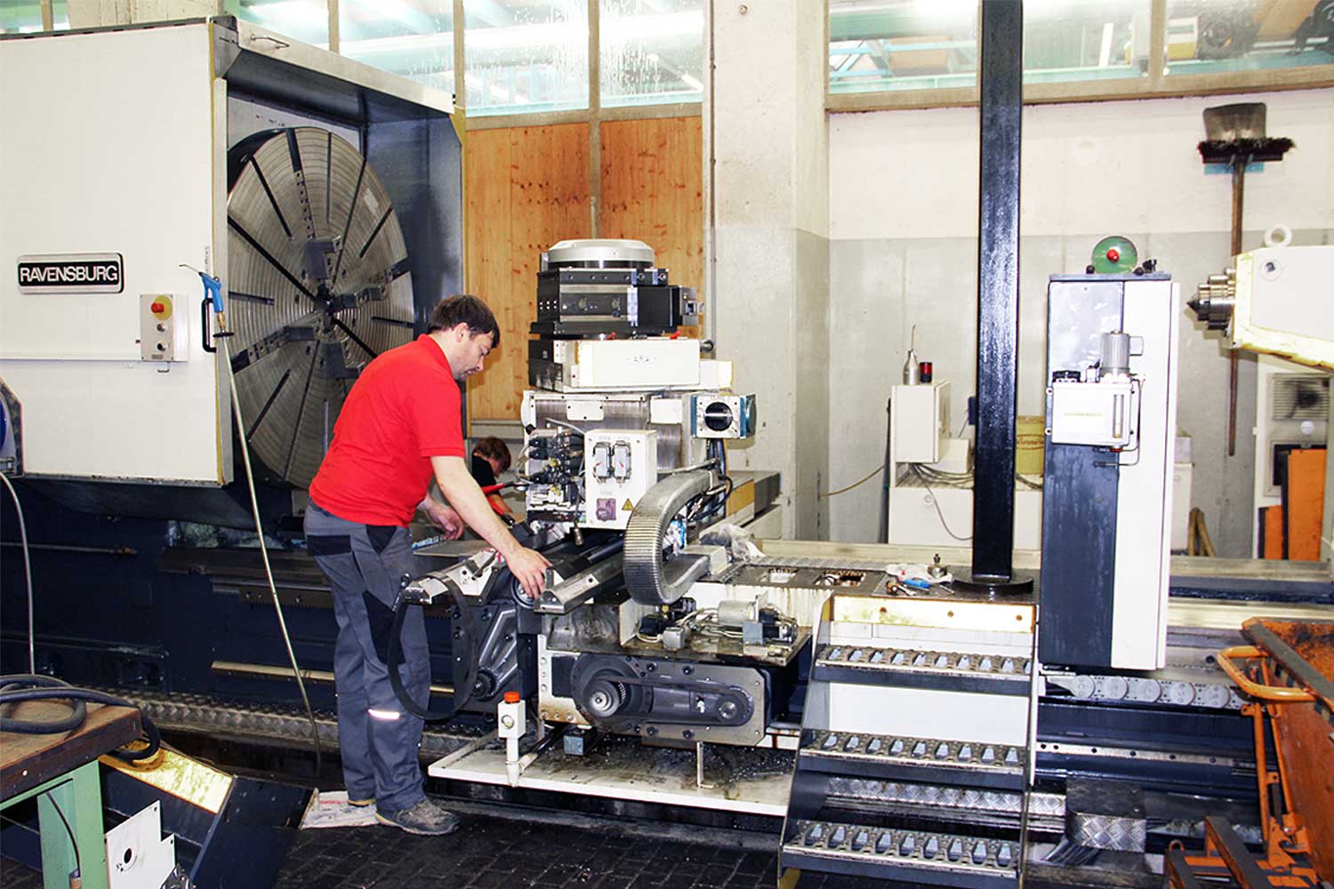 ZÜND Umbau Drehmaschine