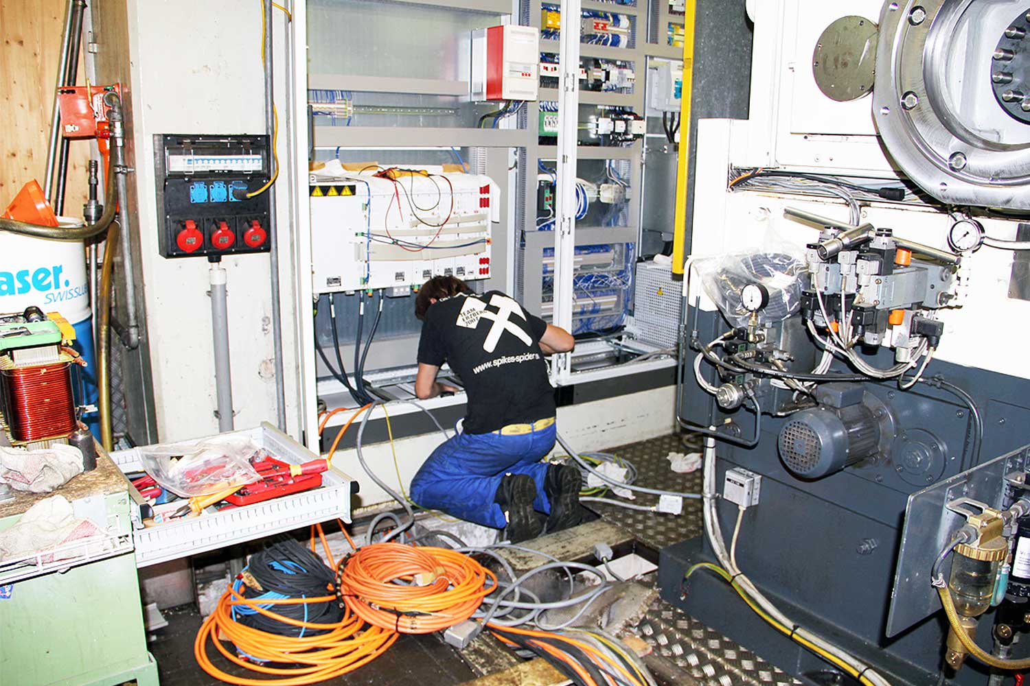 ZÜND Umbau Drehmaschine