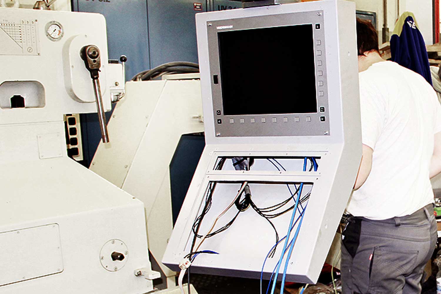 ZÜND Umbau Drehmaschine