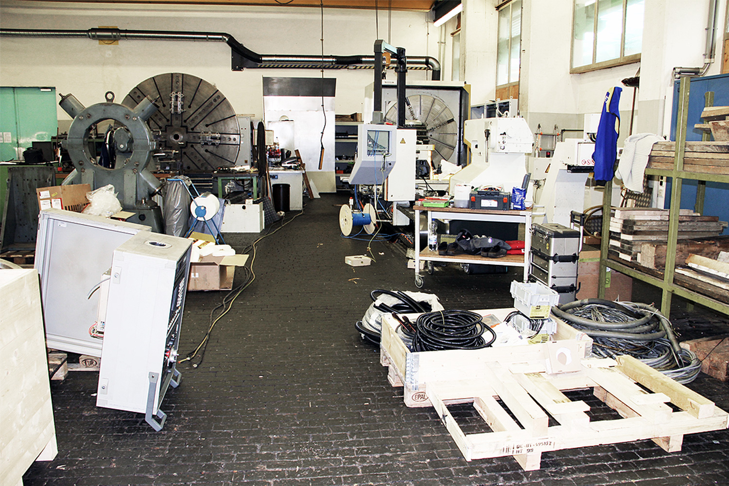 ZÜND Umbau Drehmaschine