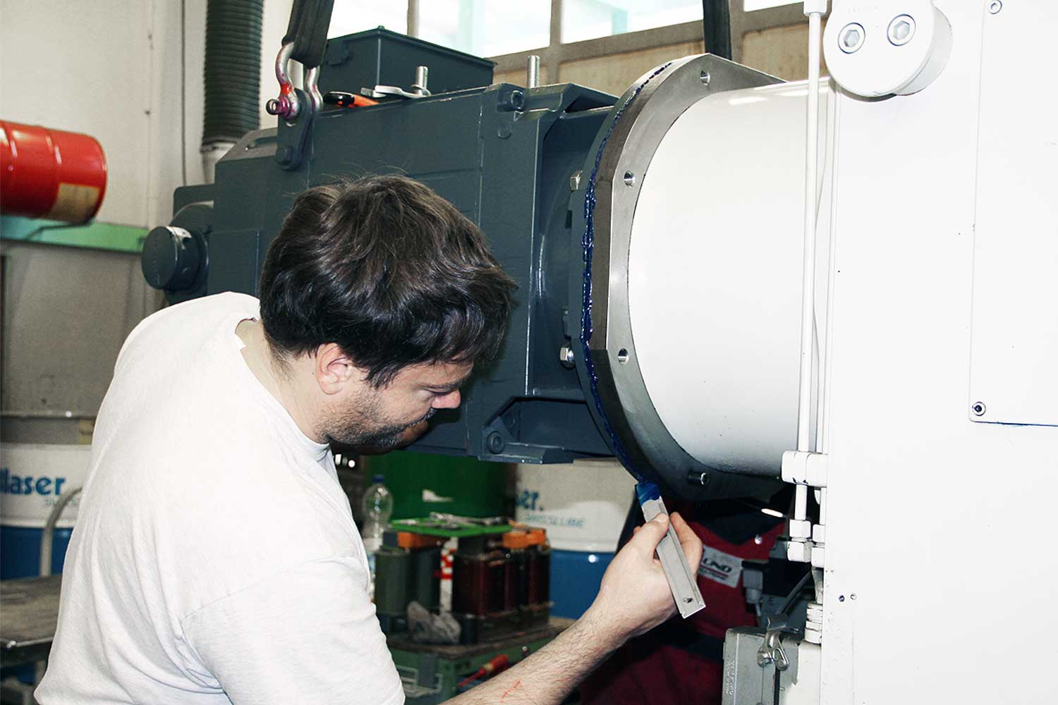 ZÜND Umbau Drehmaschine