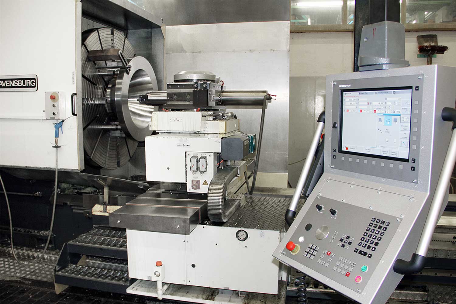 ZÜND Umbau Drehmaschine