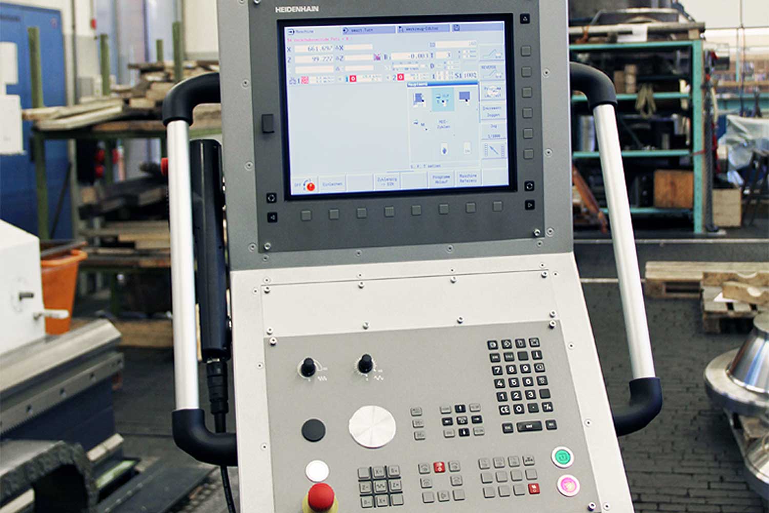 ZÜND Umbau Drehmaschine